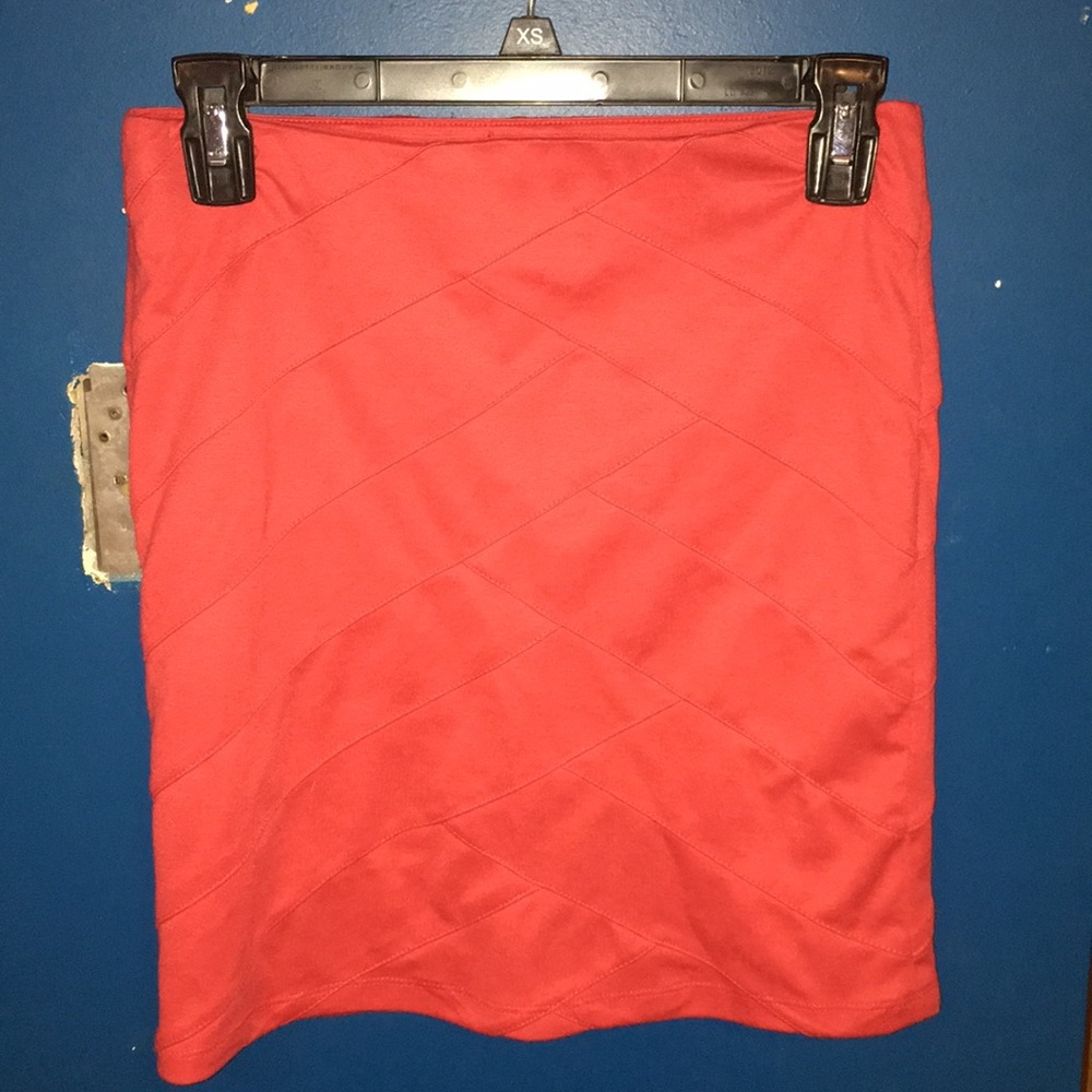 Lauren Conrad XS red skirt